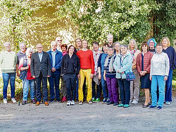 Gruppenfoto der Regionalgruppenleiterinnen und -leiter